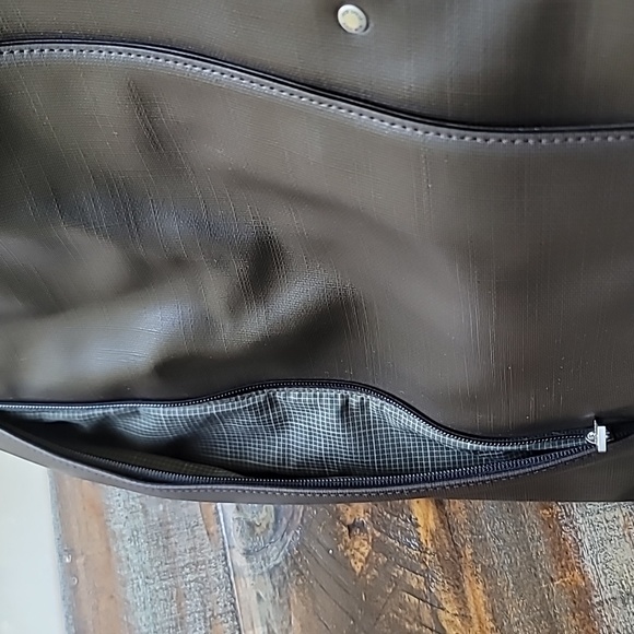 Jack Spade Textured Leather Weekender Duffle - Extra Large - Picture 16 of 16